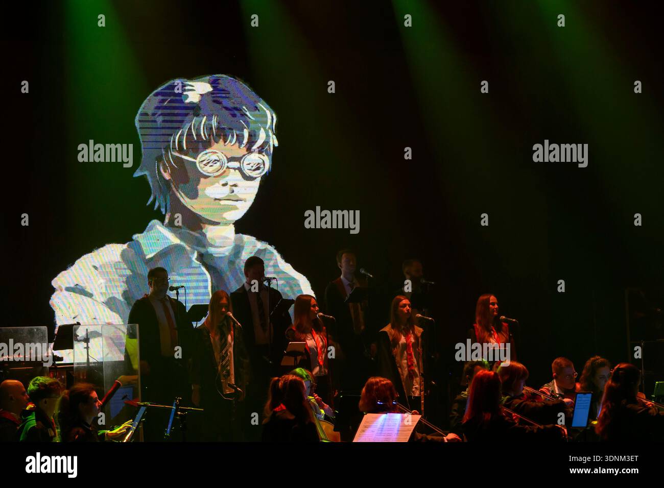 The show “Harry's Magic Symphony” by Lords of the Sound on stage of ...