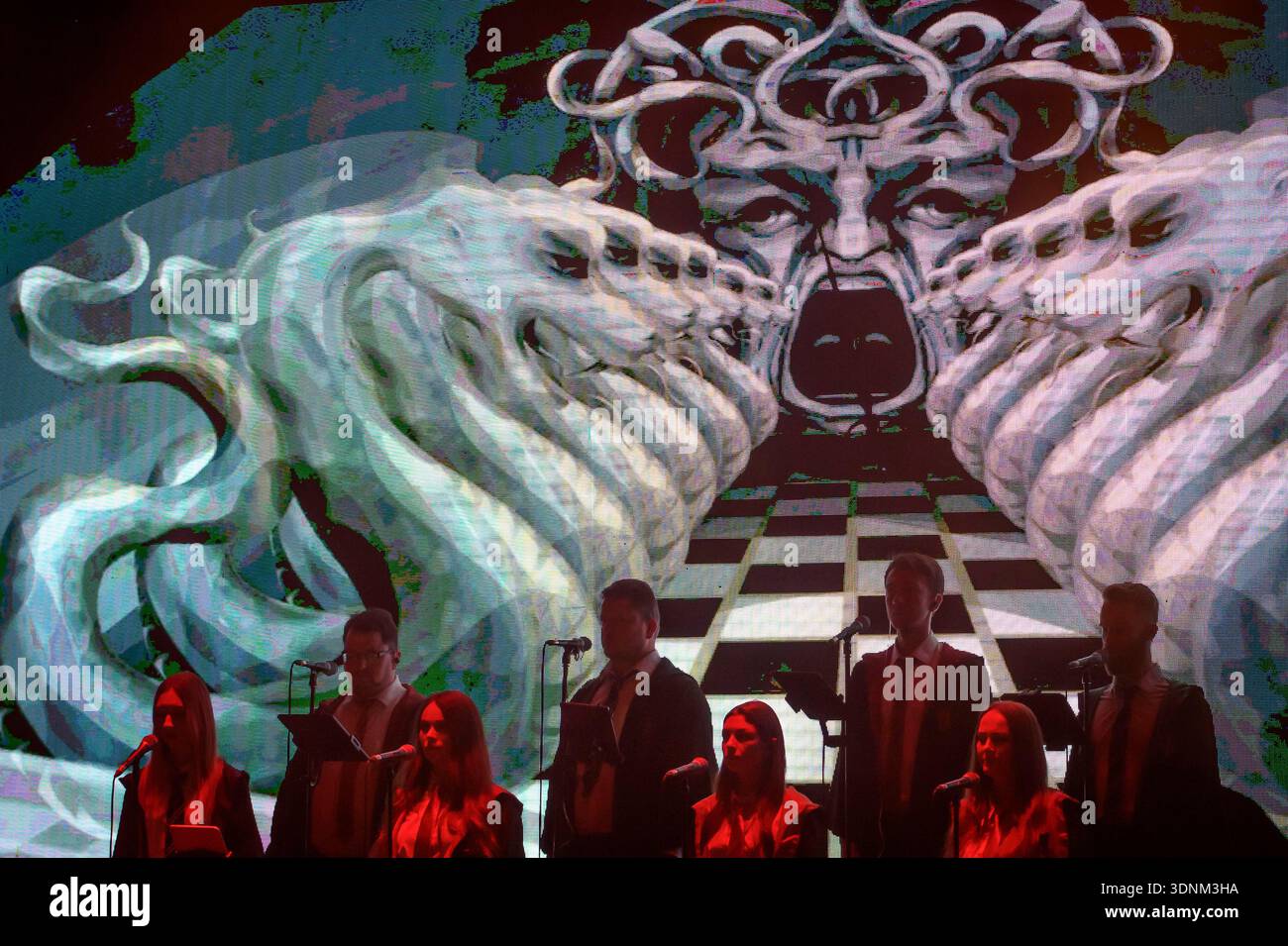 The show “Harry's Magic Symphony” by Lords of the Sound on stage of ...