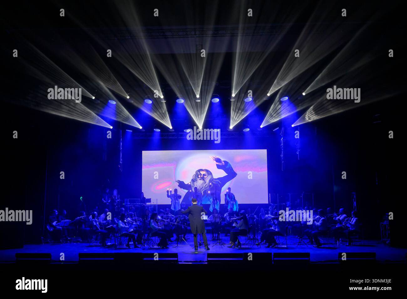 The show “Harry's Magic Symphony” by Lords of the Sound on stage of ...