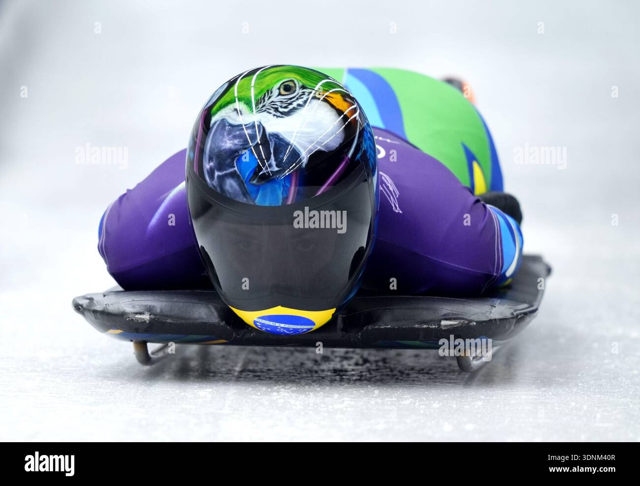 Nicole Rocha Brazil's Nicole Rocha Silveira during the Women's Skeleton Training at ...