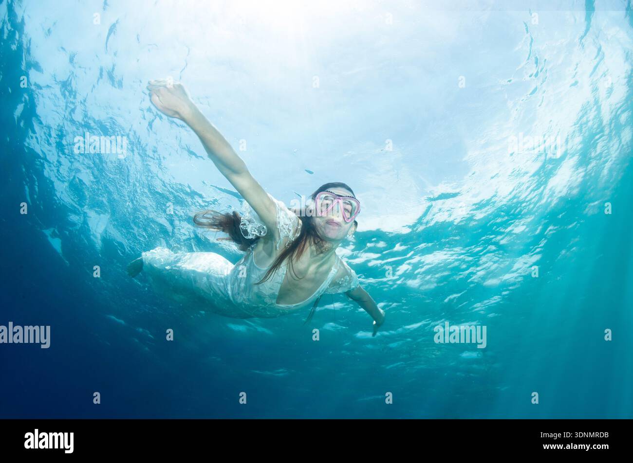 Marine blue dress hi-res stock photography and images - Alamy