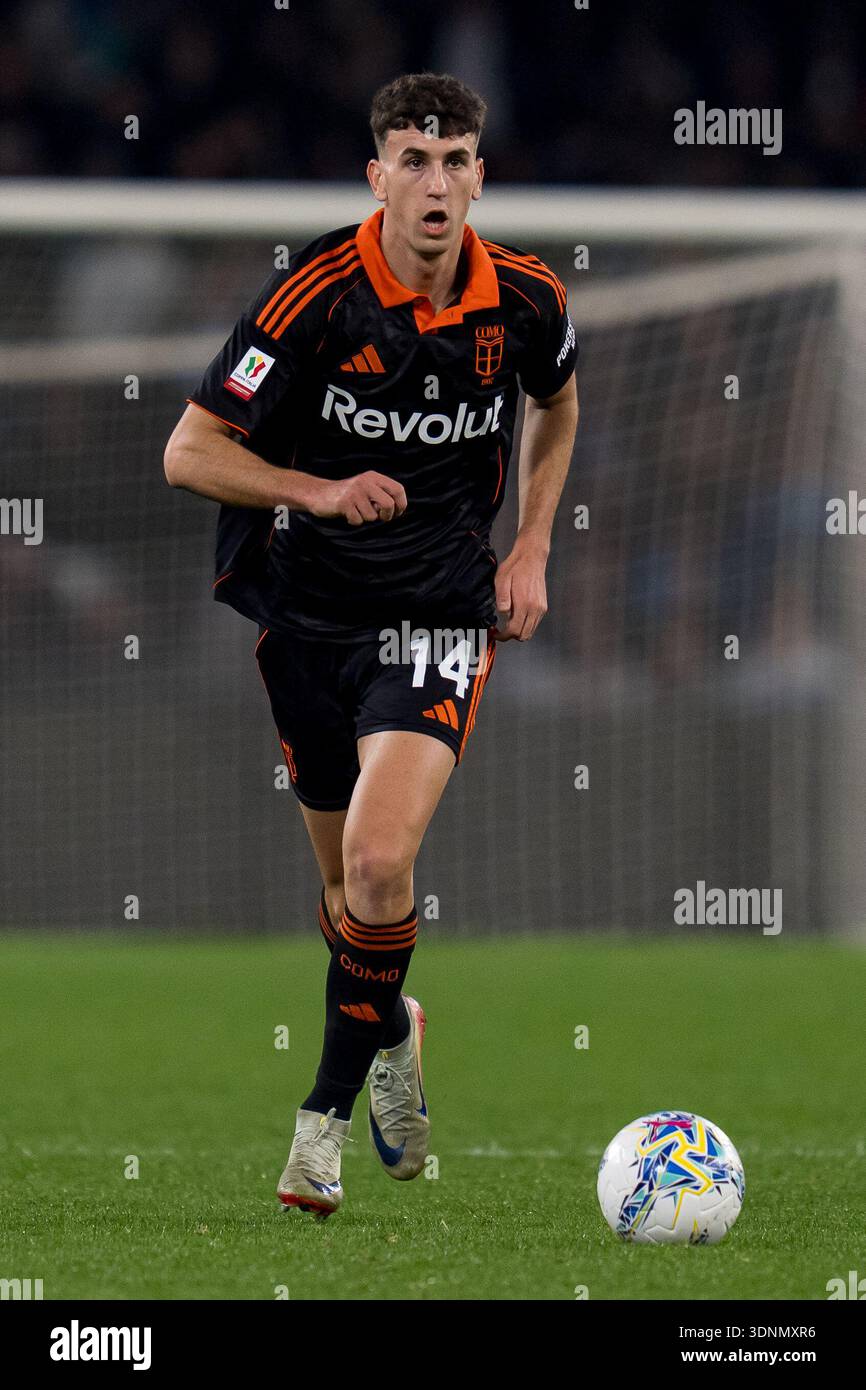 Jacob Ramon Jacobo Ramon of Como 1907 in action during the Coppa Italia 2025/26 ...