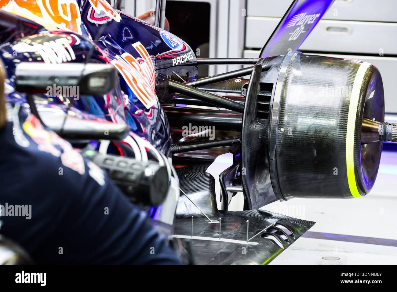 Rb22 Rear Wing Red Bull Racing RB22, mechanical detail rear suspension during the ...