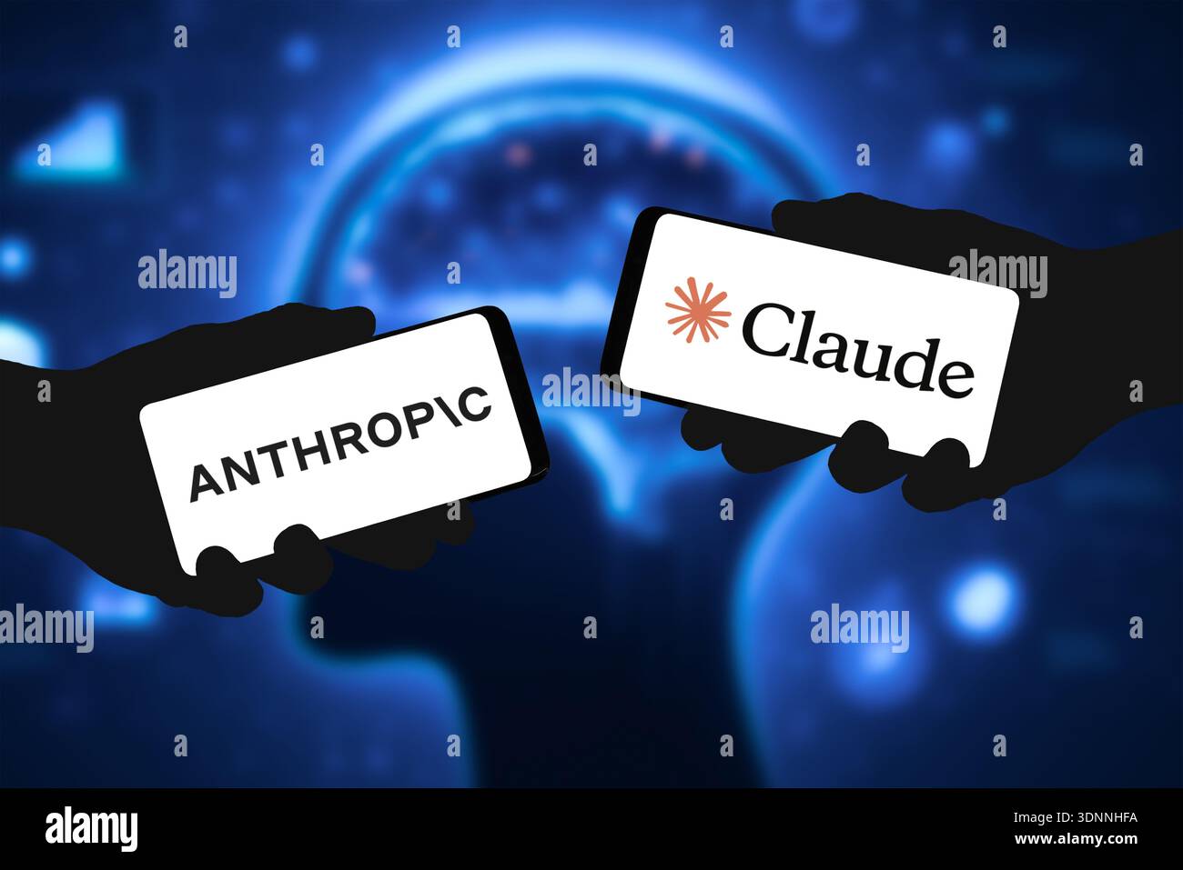 Claude Large language model developed by Anthropic Stock Photo