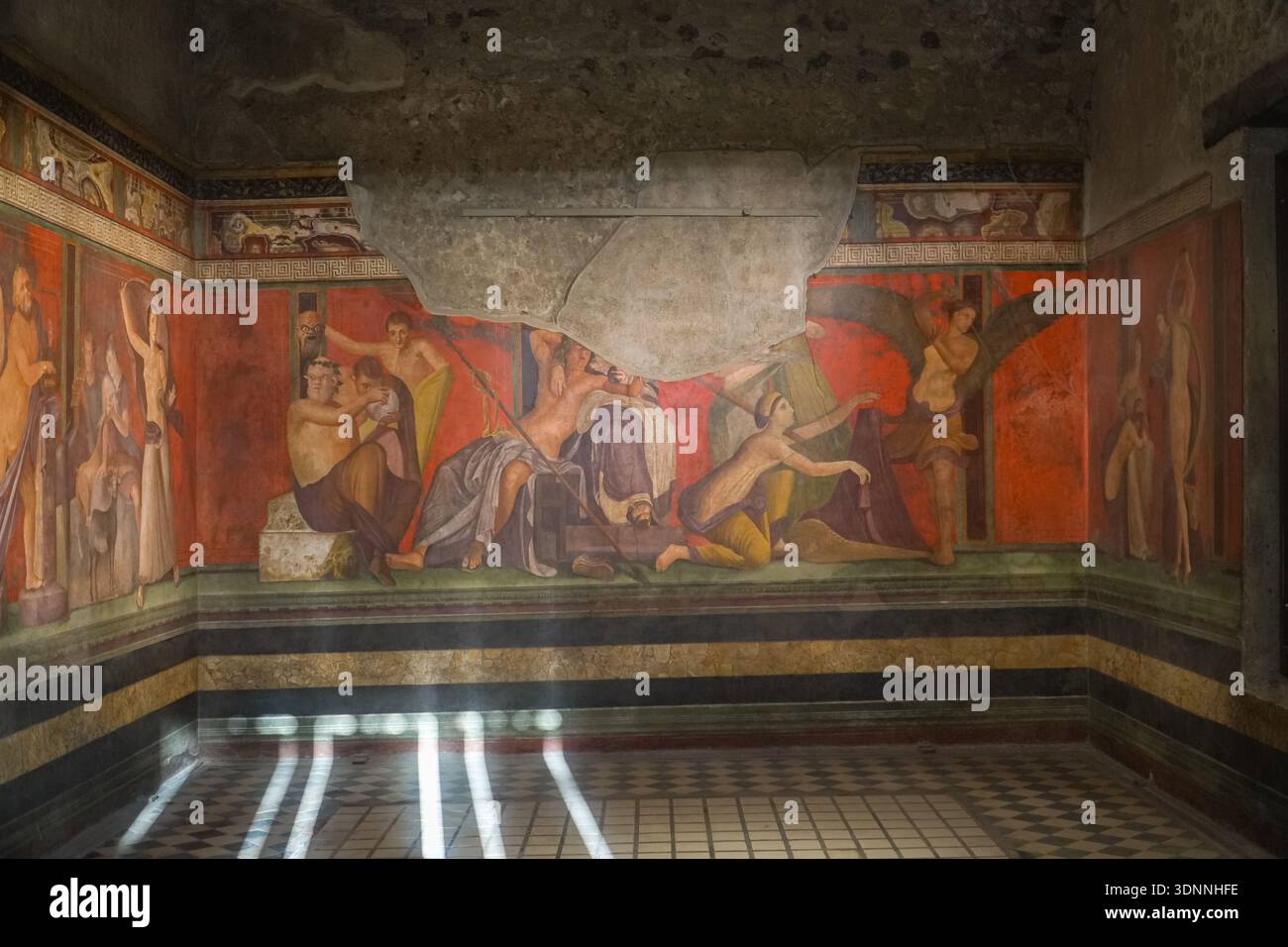 Roman wall painting technique hi-res stock photography and images - Alamy