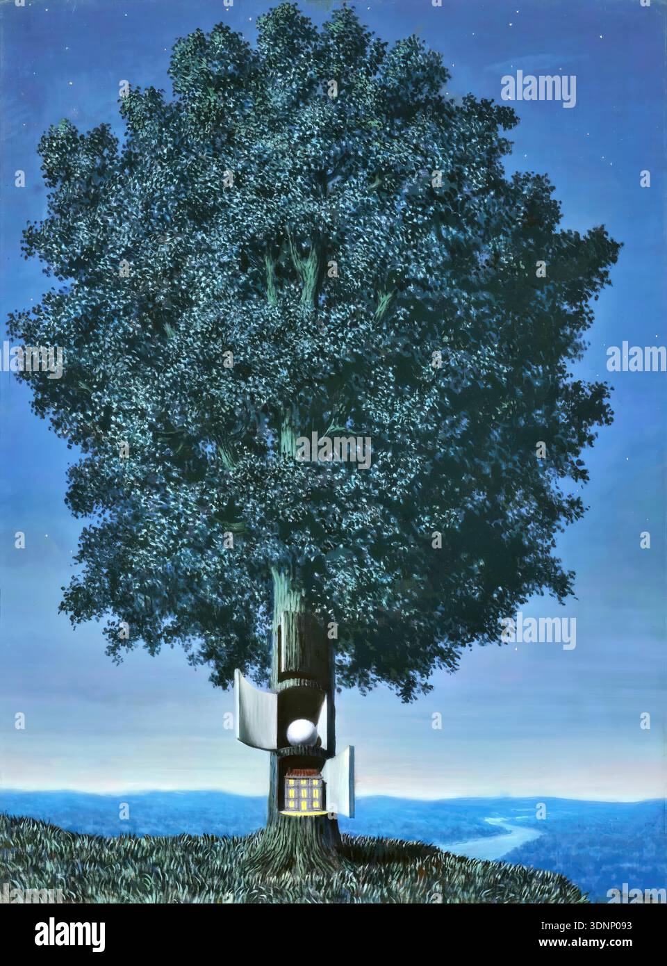La Voix du Sang (Blood Will Tell), 1948 painting by René Magritte