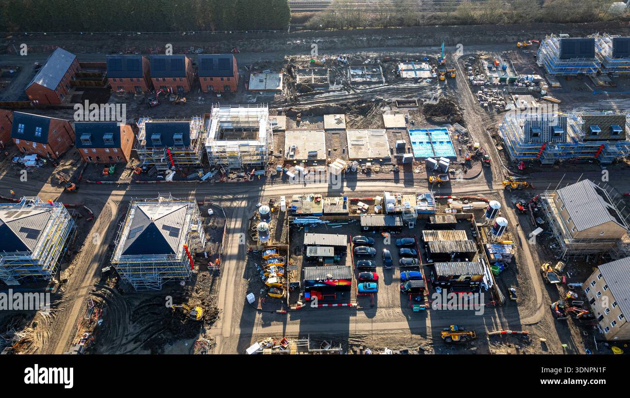 Stages of housing construction hi-res stock photography and images - Alamy