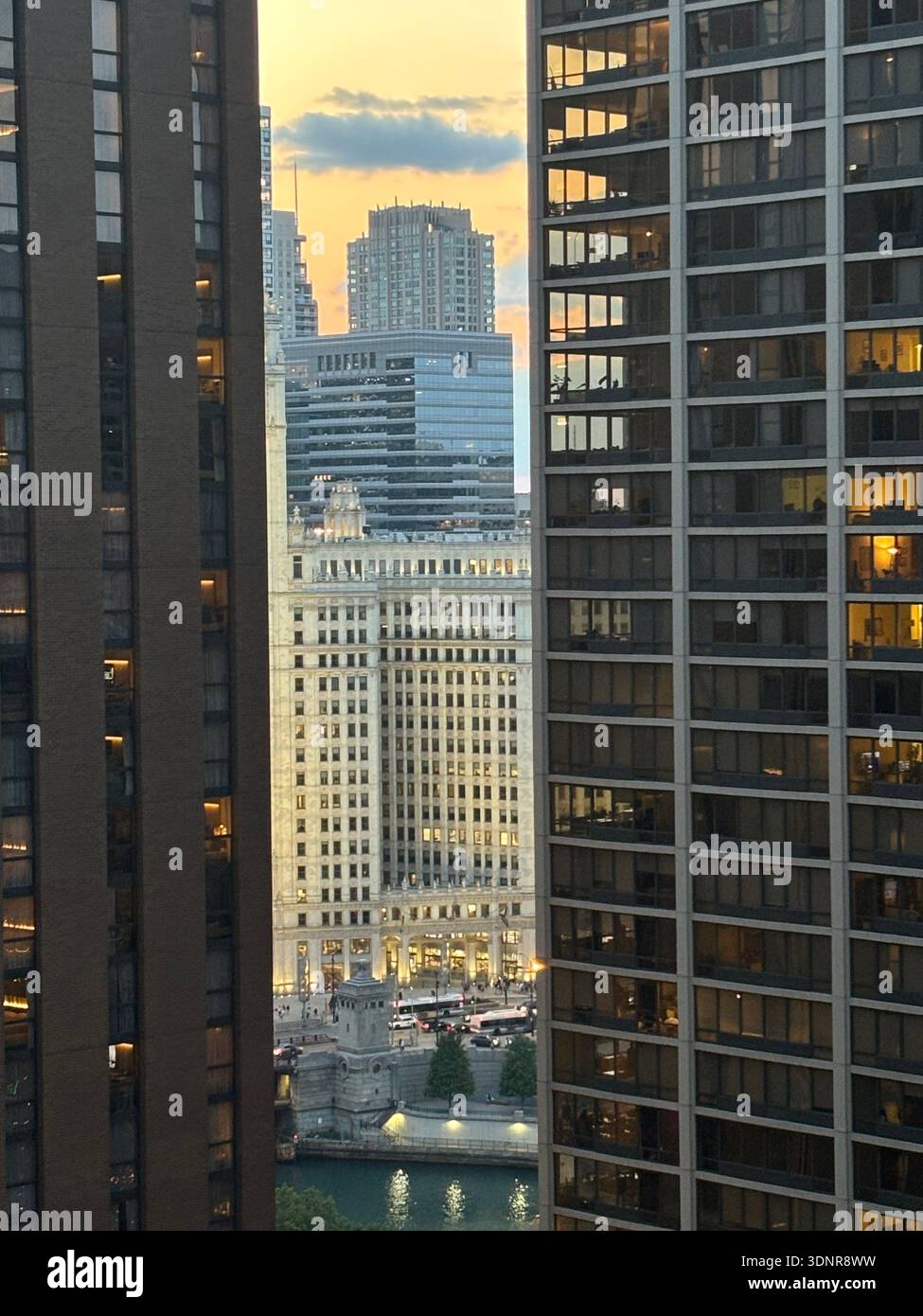 Sliver of River - Smartphone Captured Stock Image