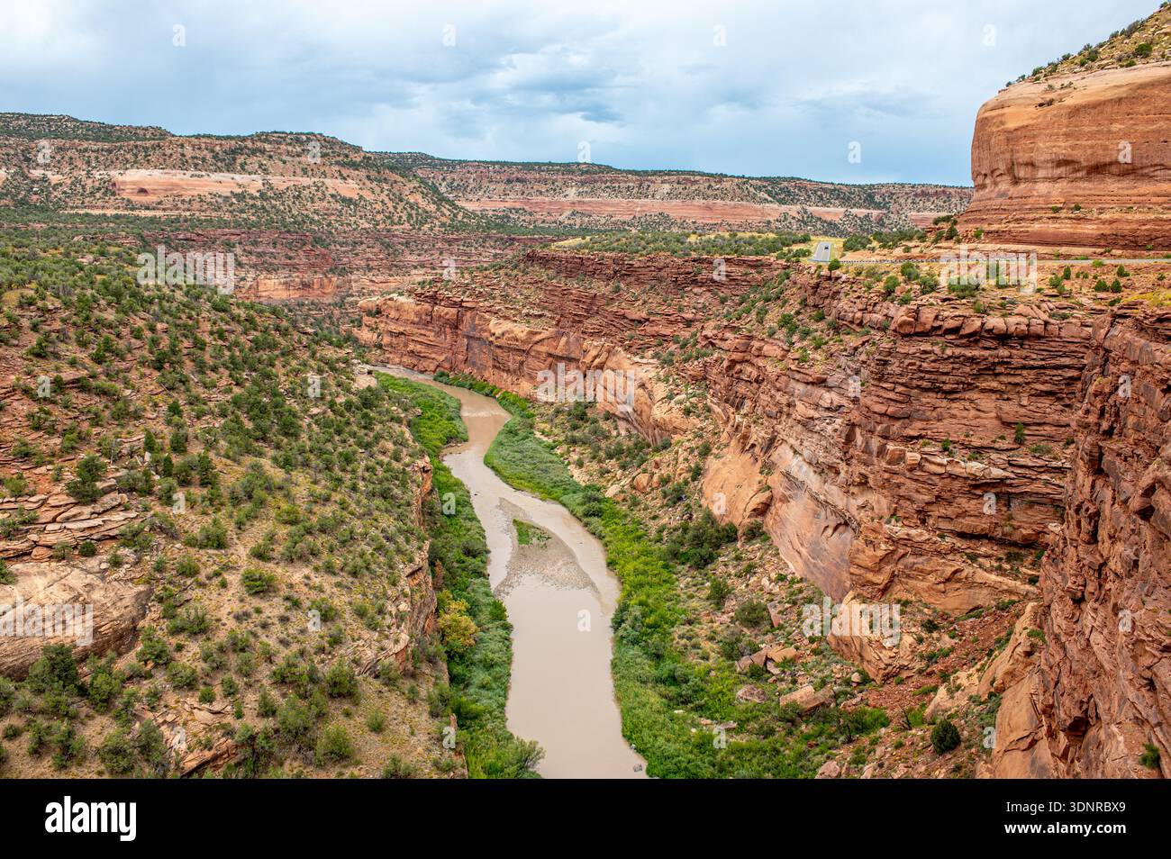 Highway 141 in western Colorado Stock Photo - Alamy