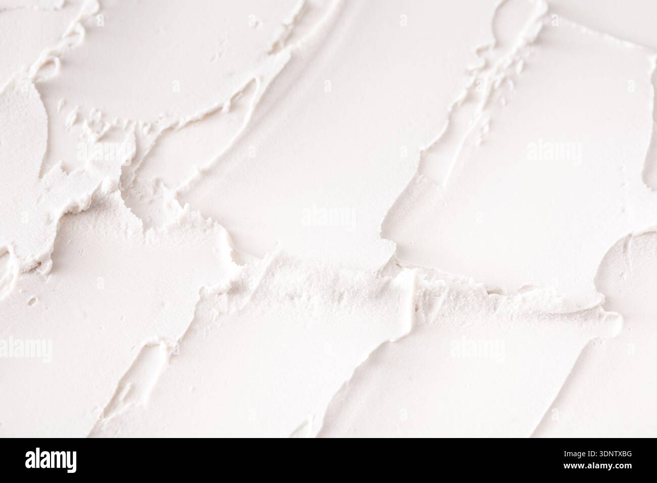Textured white brick wall, stucco pattern Stock Photo