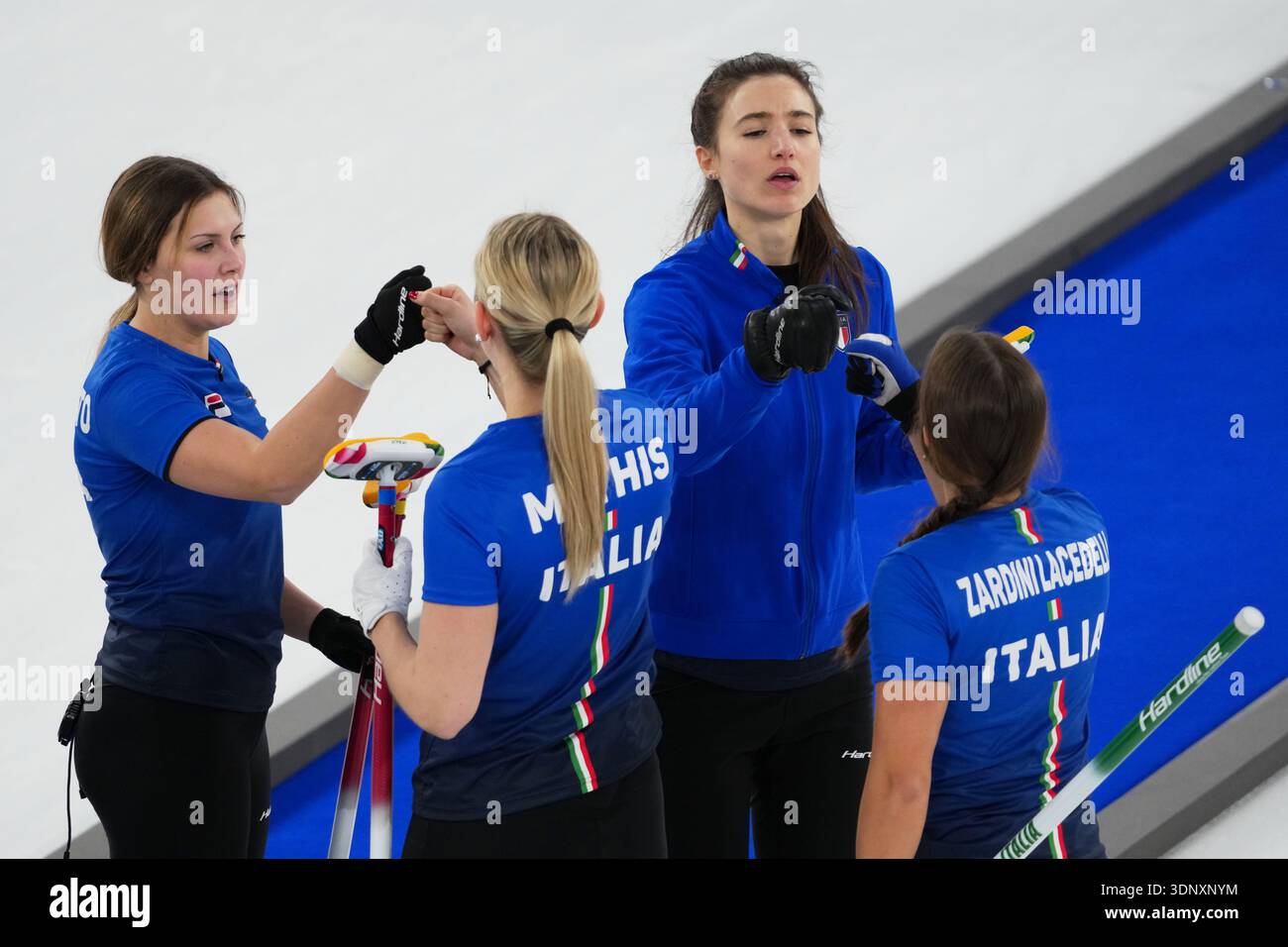 Italy's Stefania Constantini, Giulia Zardini Lacedelli, Marta Lo ...