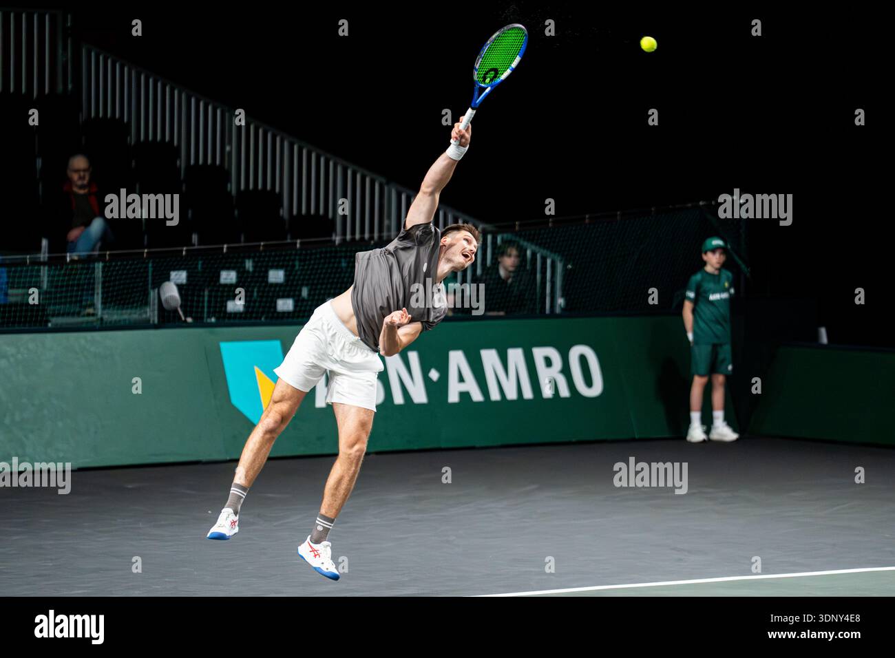 ROTTERDAM, NETHERLANDS - FEBRUARY 12: Mark Wallner competing during Day