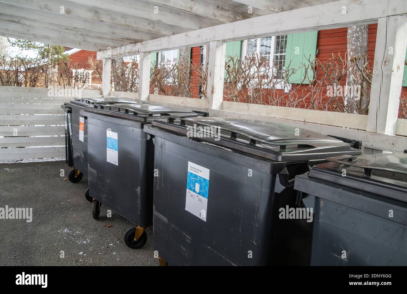 Recycling waste sorting bins hi-res stock photography and images - Alamy