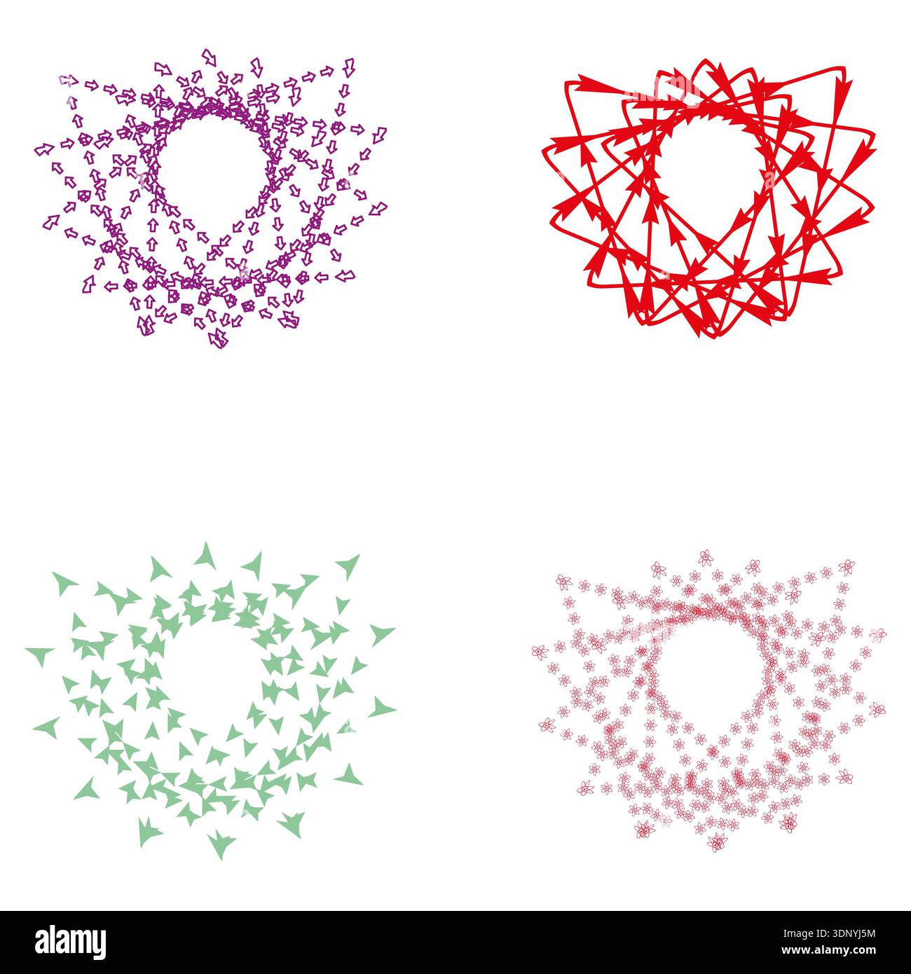 Abstract black star. Irregular angular emblem. Vector rough frame. Expressive radial symbol Stock Vector