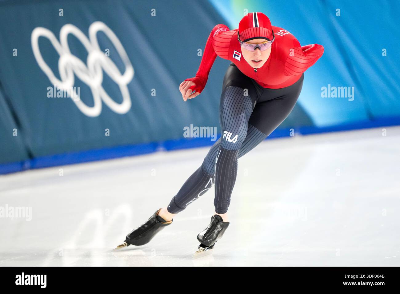 MILAN, ITALY - FEBRUARY 12: Ragne Wiklund of Norway during the 5000m ...