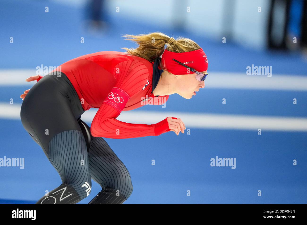 MILAN, ITALY - FEBRUARY 12: Ragne Wiklund of Norway during the 5000m ...