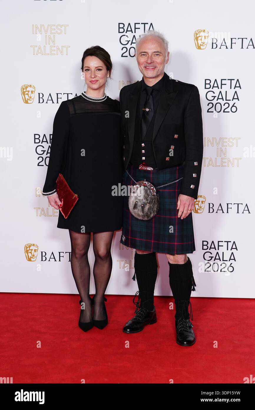 Lucy Gaskell And Mark Bonnar Attending The Bafta Gala 2026 At The lucy-gaskell-and-mark-bonnar-attending-the-bafta-gala-2026-at-the