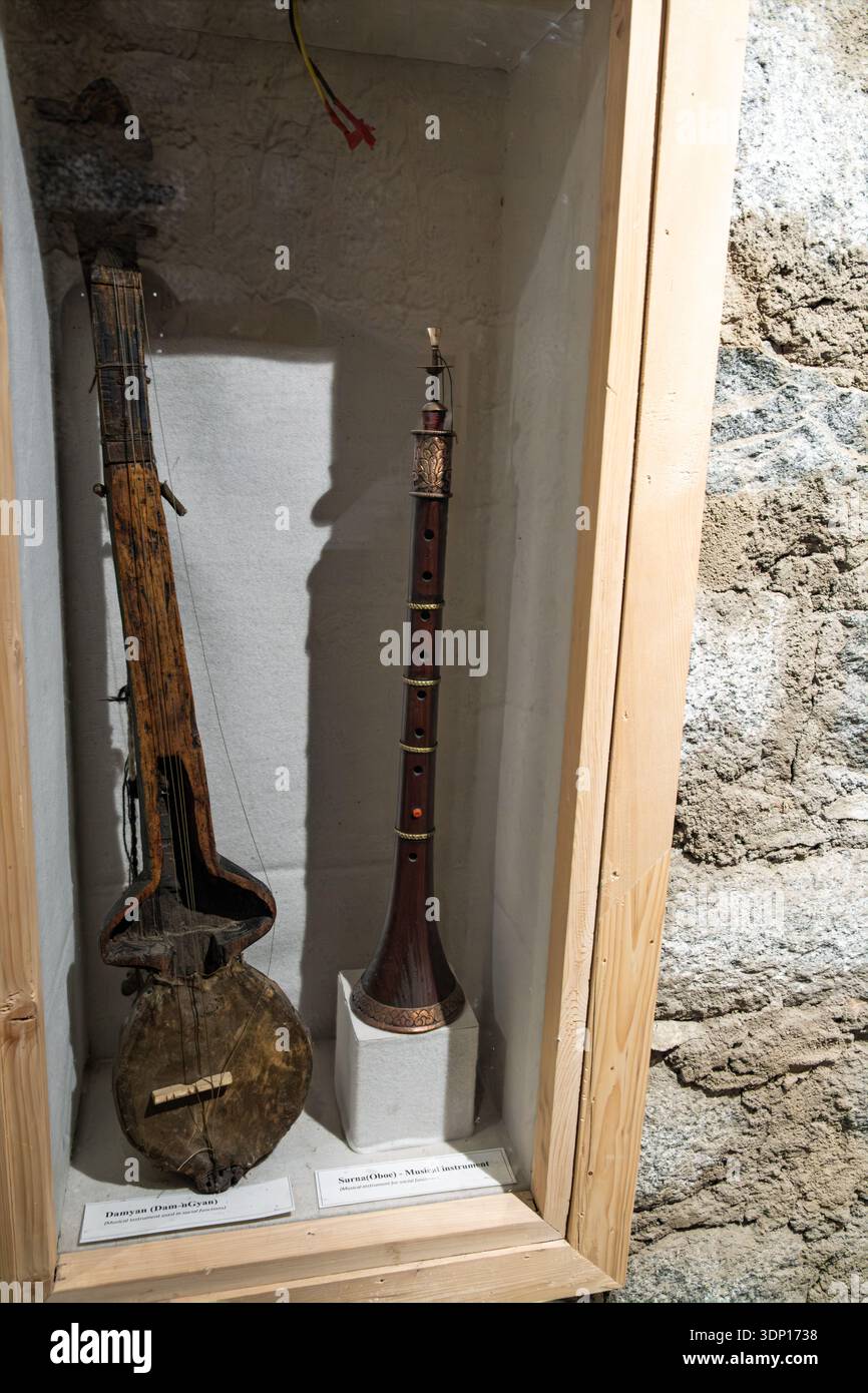 On the left- Damyan (Dam-nGyan). On the right Surna (Oboe). Musical ...