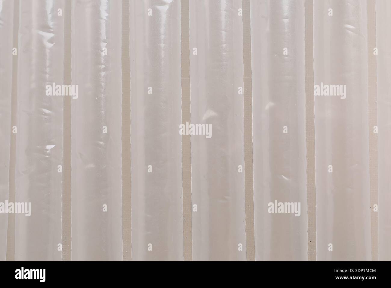 Air buffer packaging as background, top view Stock Photo