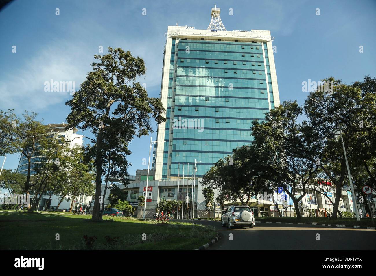 Grand Pension Plaza, one of the tallest buildings in Rwanda’s capital ...