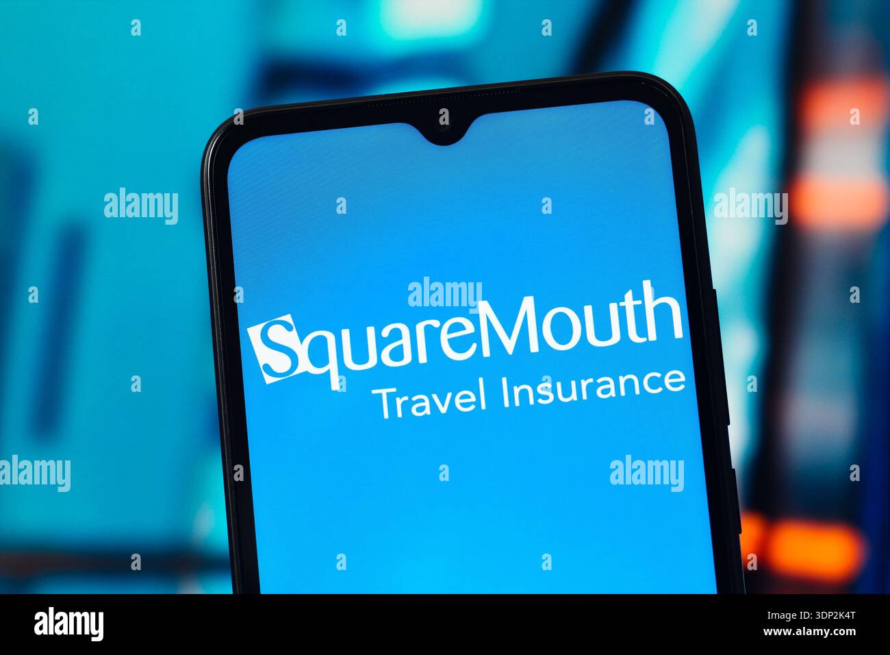 Insurance Sq In this photo illustration, the Squaremouth Travel Insurance (Square ...