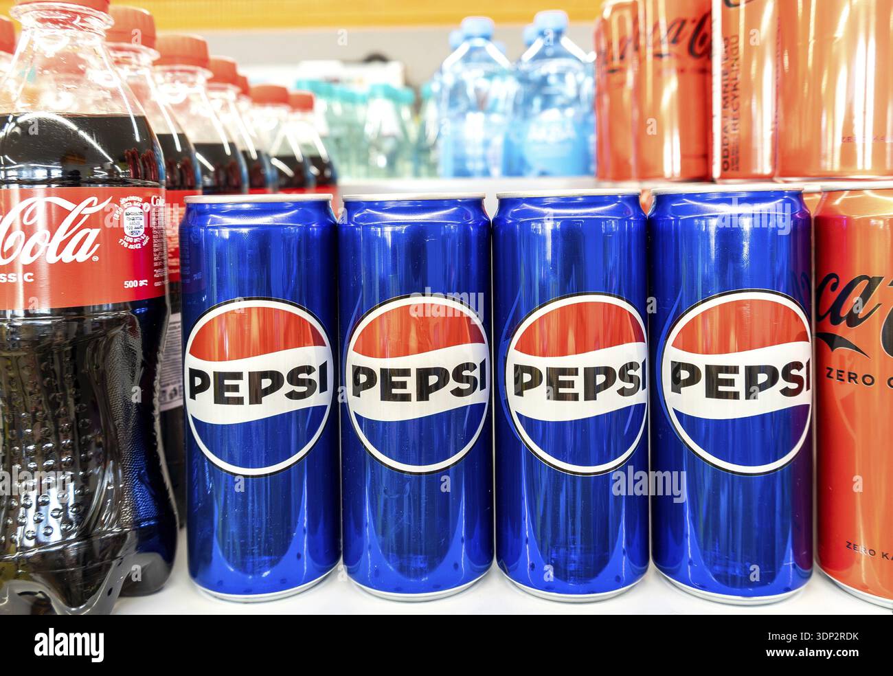 Pepsi cola display hi-res stock photography and images - Alamy
