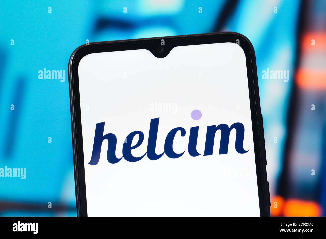 In this photo illustration, the Helcim logo is seen displayed on a ...