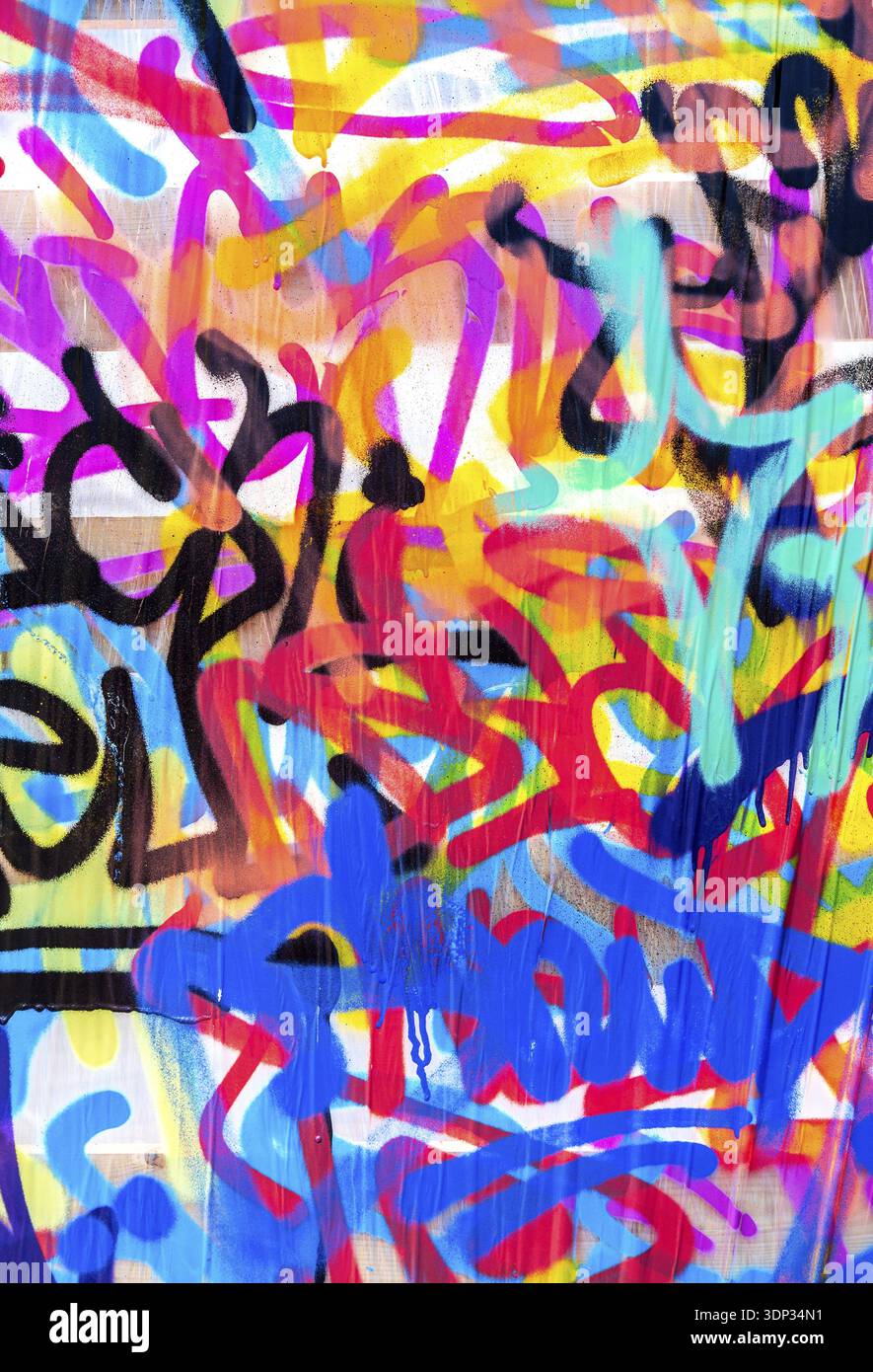Bright multicolored abstract background as a creative pattern Stock Photo