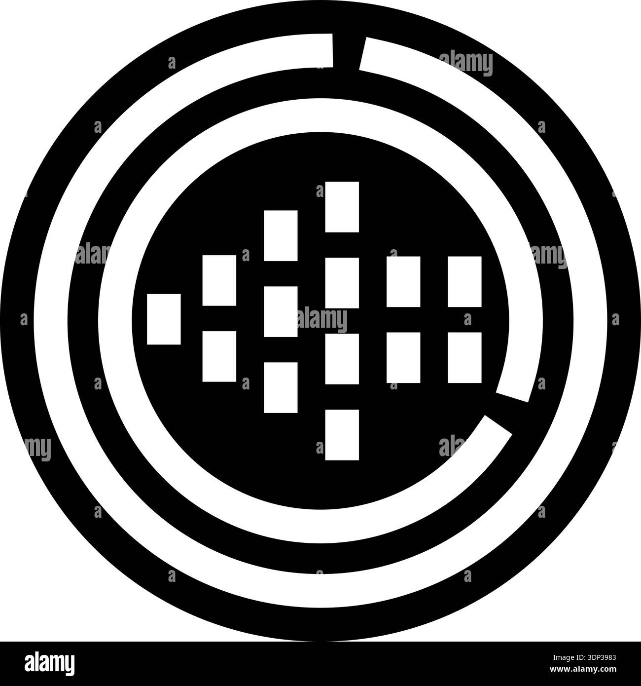 Heartbeat tracking icon Stock Vector Images - Alamy