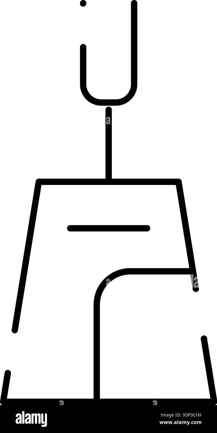 Minimalist line art illustration notification hi-res stock photography ...