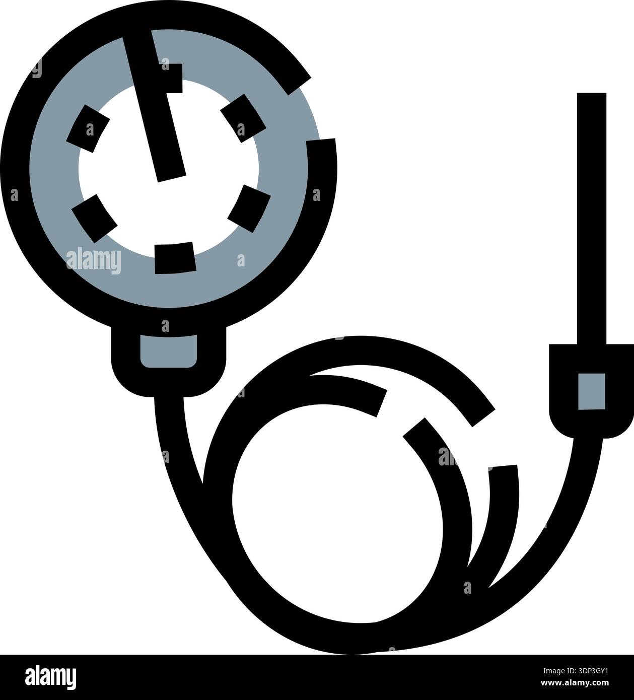 Manometer pressure gauge measuring system icon Stock Vector Image & Art ...