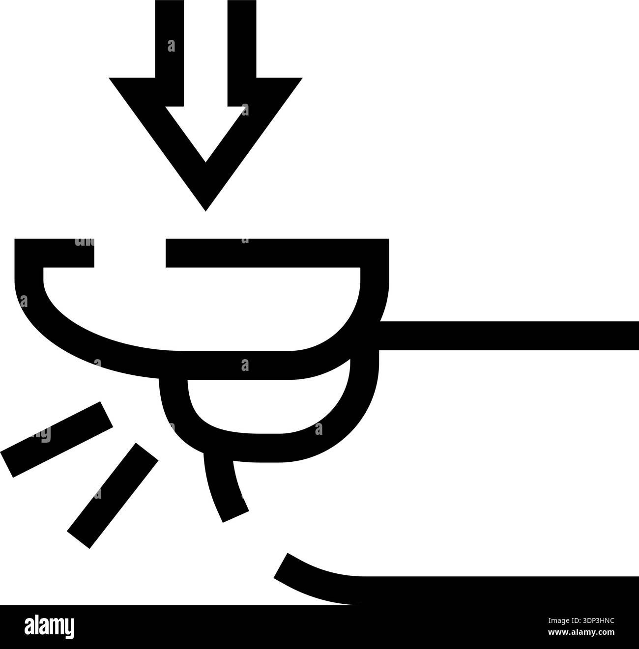 Vibration white finger Black and White Stock Photos & Images - Alamy