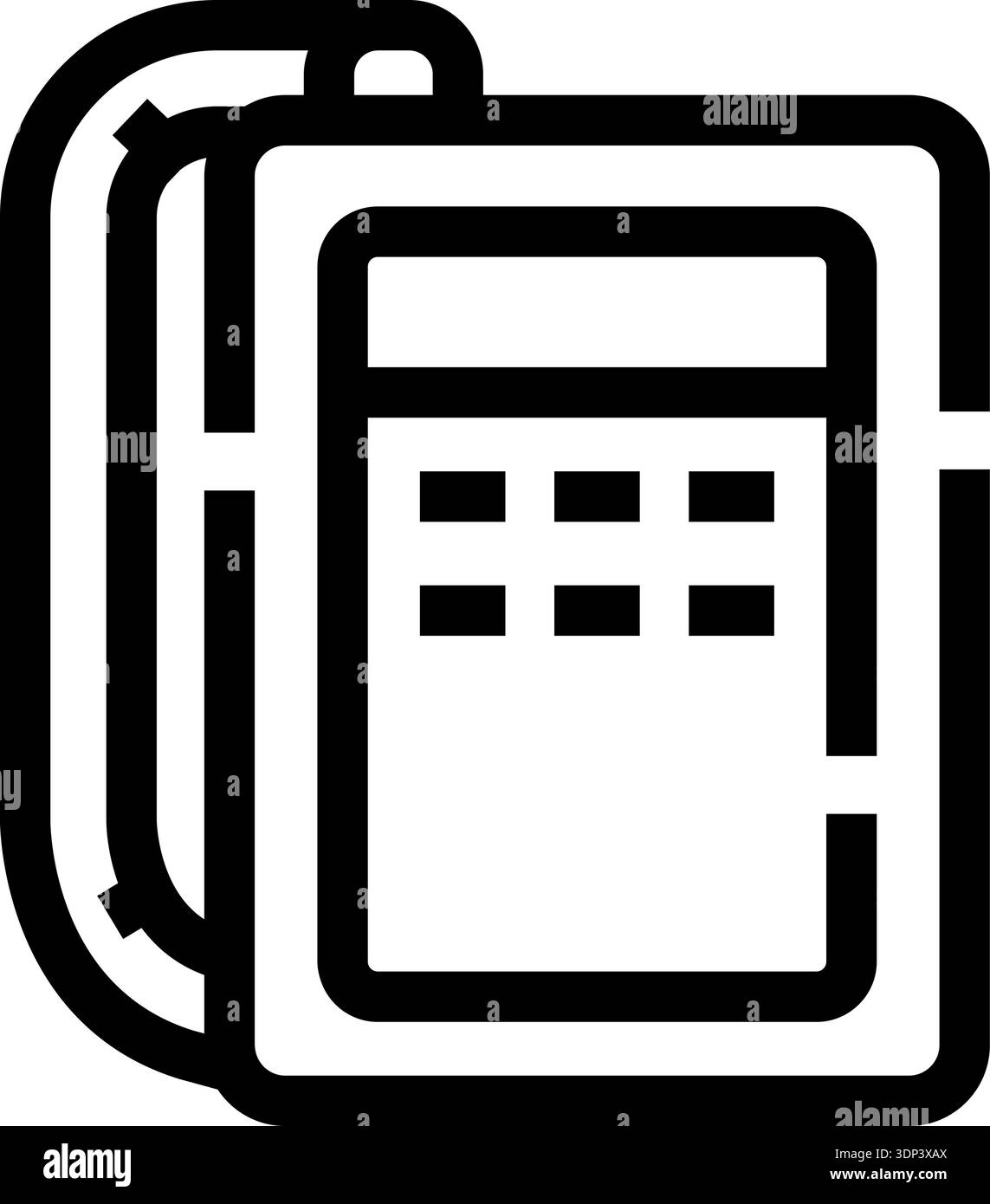 Scientific calculator icon representing education and mathematics ...