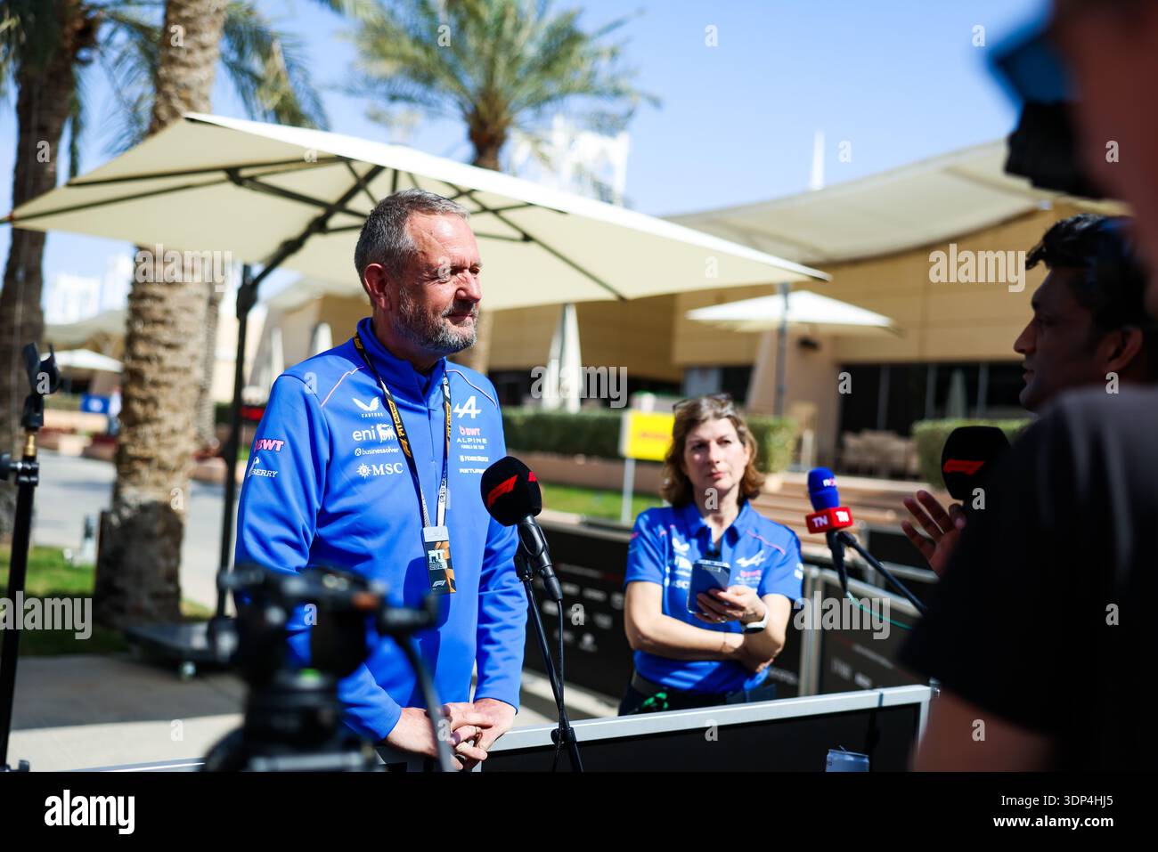 Steve Rendle F1 NIELSEN Steve (gbr), Alpine F1 Team Managing Director, portrait during ...