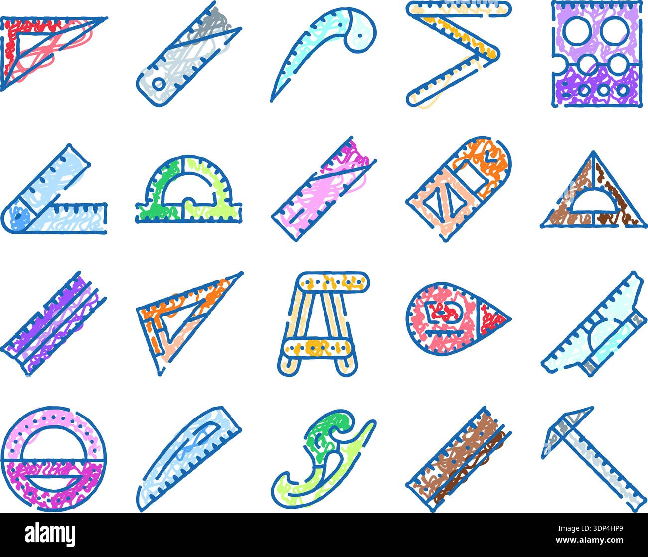 Geometry Measurement Instruments Different measuring instruments hi-res stock photography and images - Alamy