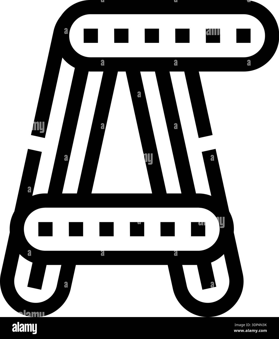Simple folding step stool line art icon Stock Vector Image & Art - Alamy