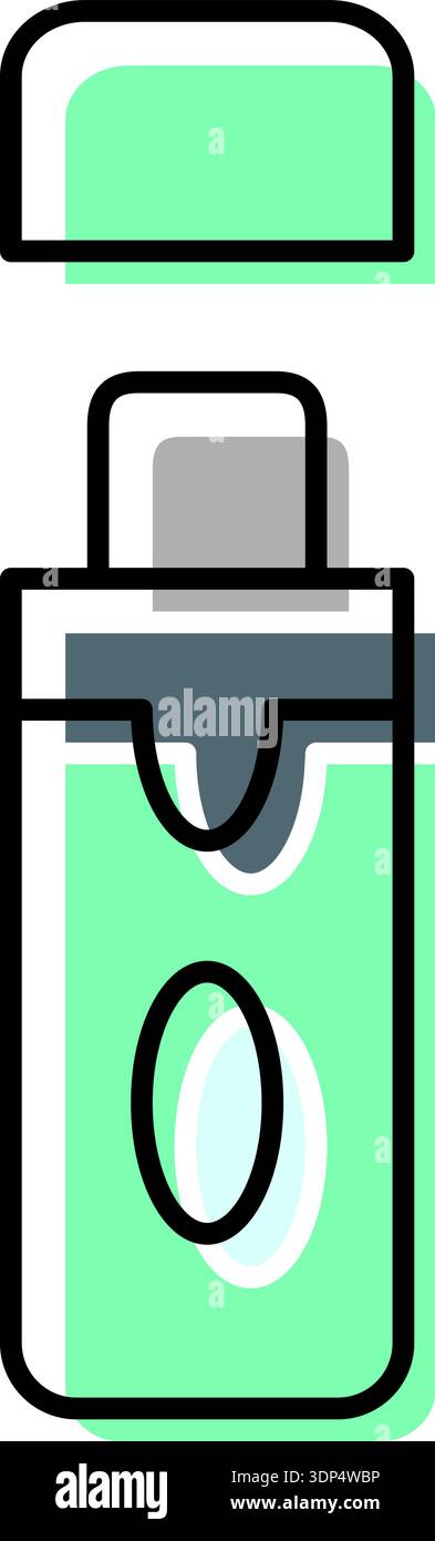 Usb drive simple outline Stock Vector Images - Alamy