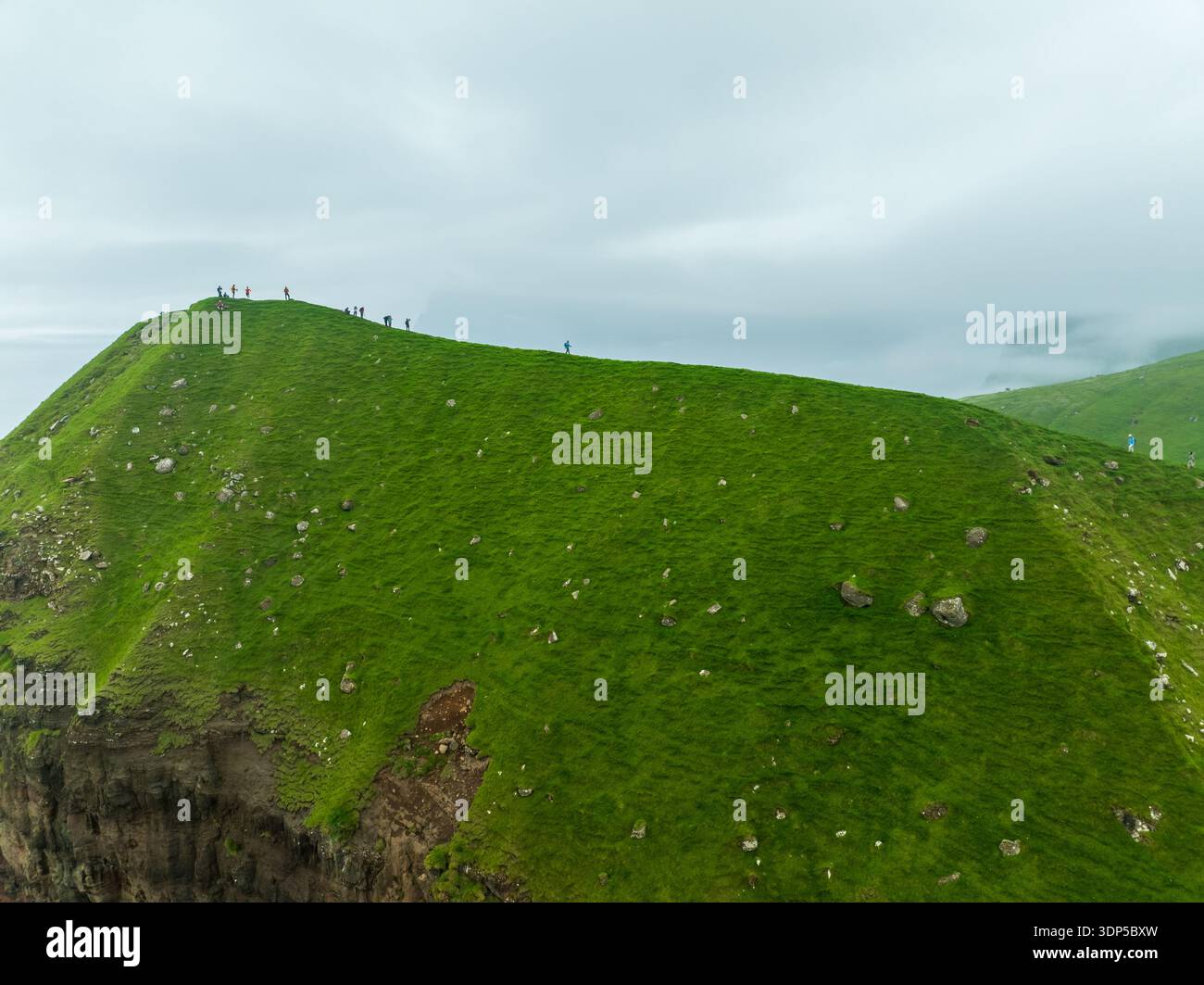 Verdant Ridges Dotting the i hi-res stock photography and images - Alamy