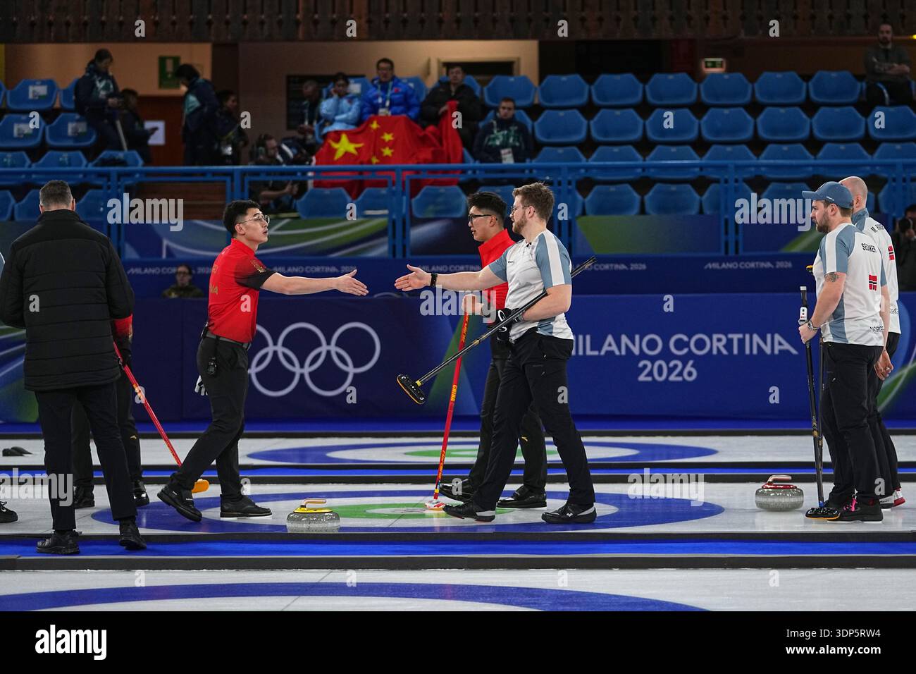 China's Xu Jingtao, Li Zhichao and Norway's Bendik Ramsfjell, Martin ...