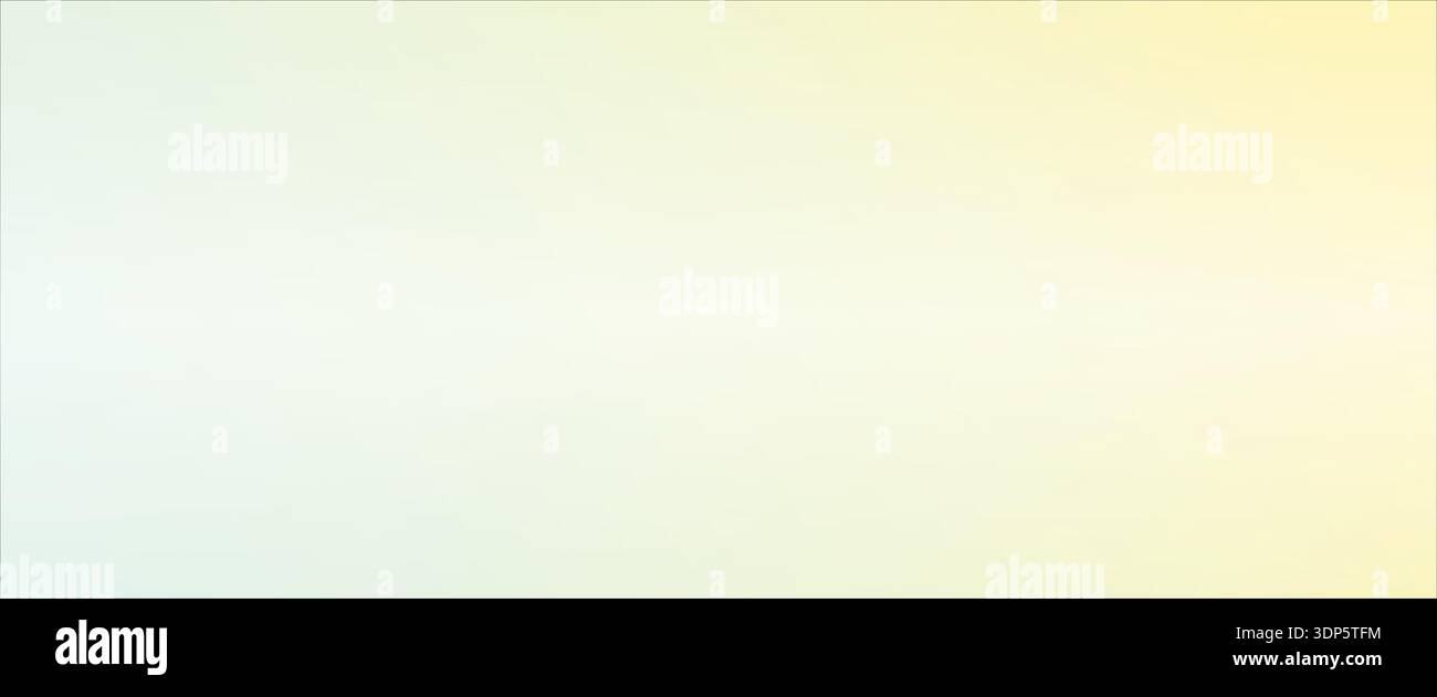 Soft Green Yellow Spring Gradient Background Stock Vector