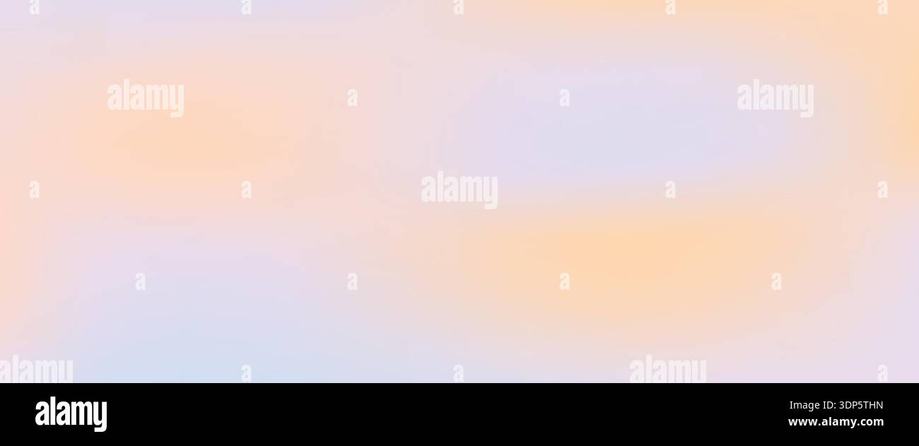 Soft Pastel Spring Evening Gradient Background Stock Vector