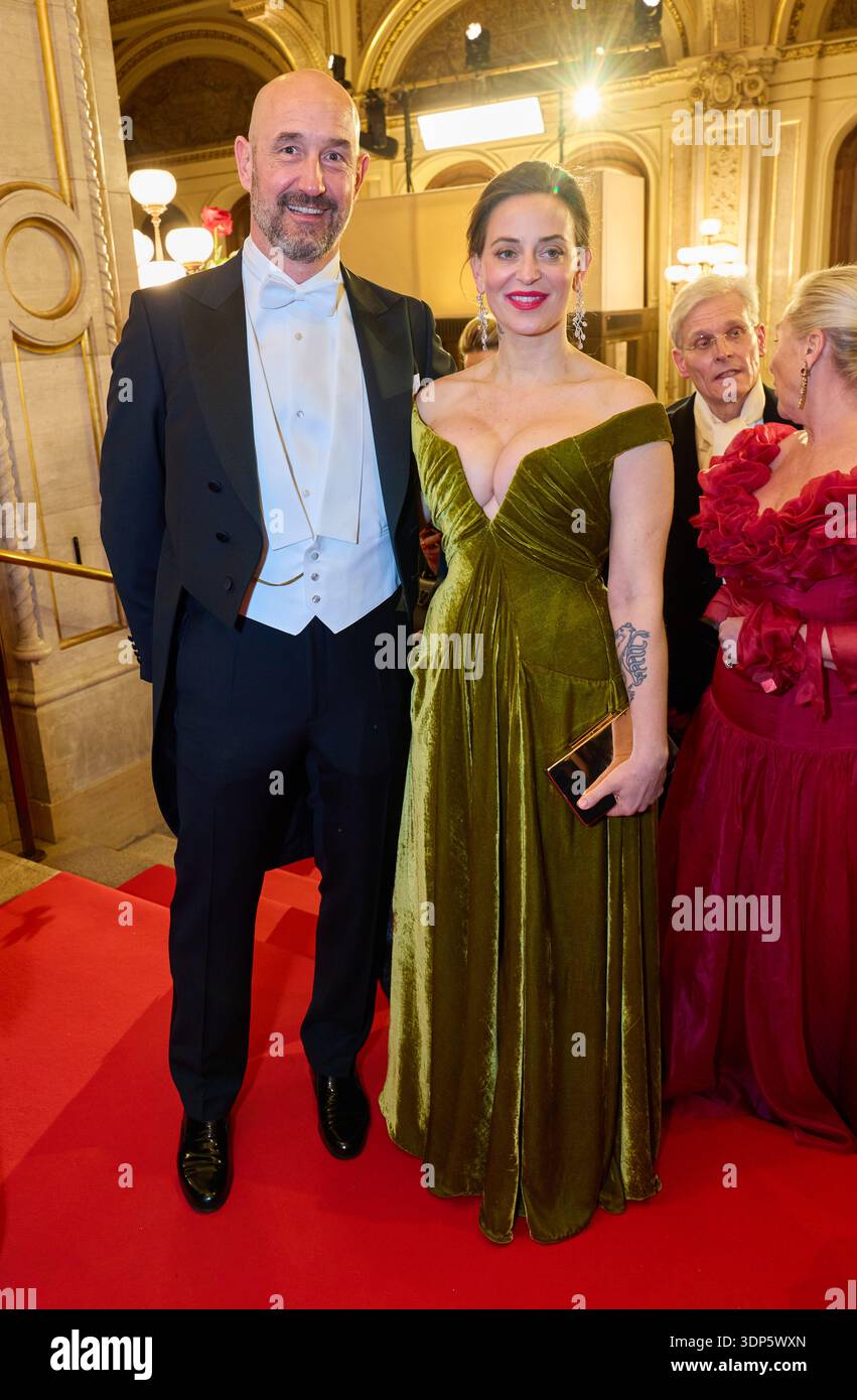 Vienna, Austria. 12th Feb, 2026. Vienna Opera Ball 2026 at Vienna State ...