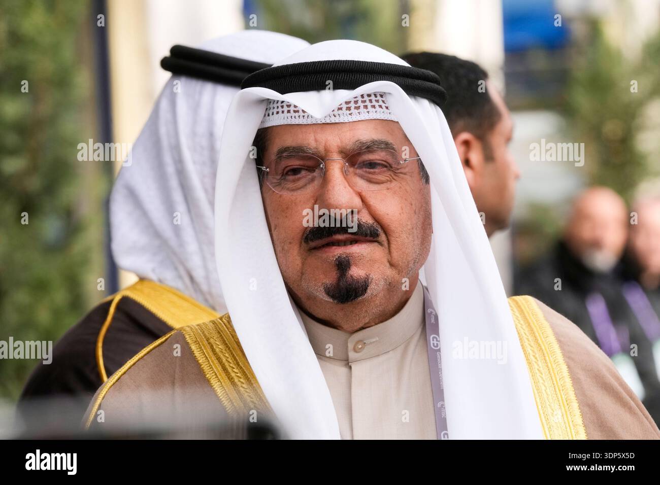 Kuwait's Prime Minister Sheikh Ahmad Abdullah Al-Ahmad Al-Sabah arrives ...