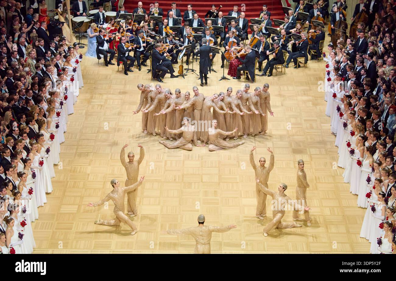 Vienna, Austria. 12th Feb, 2026. Vienna Opera Ball 2026 at Vienna State ...