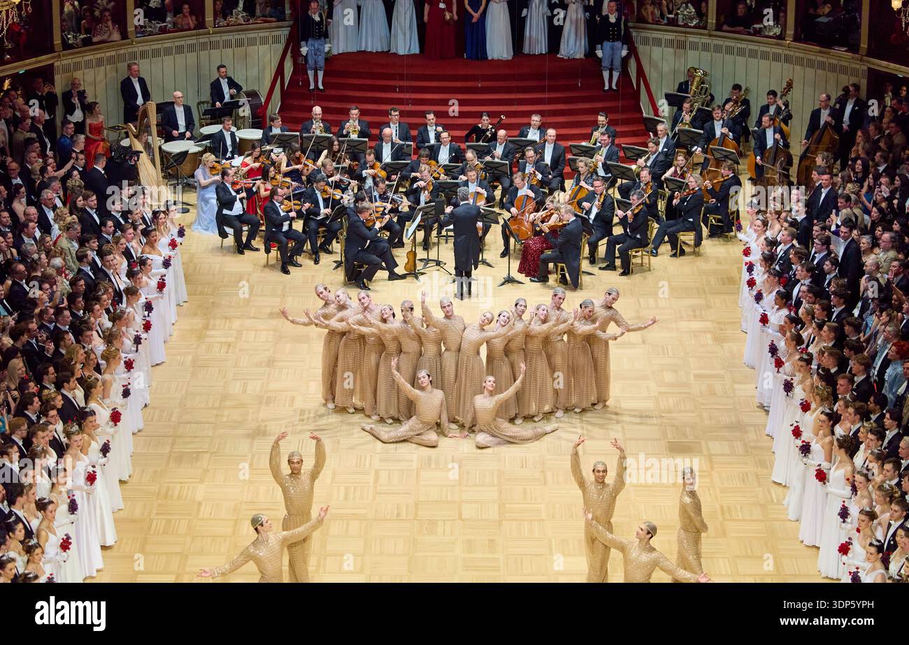 Vienna, Austria. 12th Feb, 2026. Vienna Opera Ball 2026 at Vienna State ...