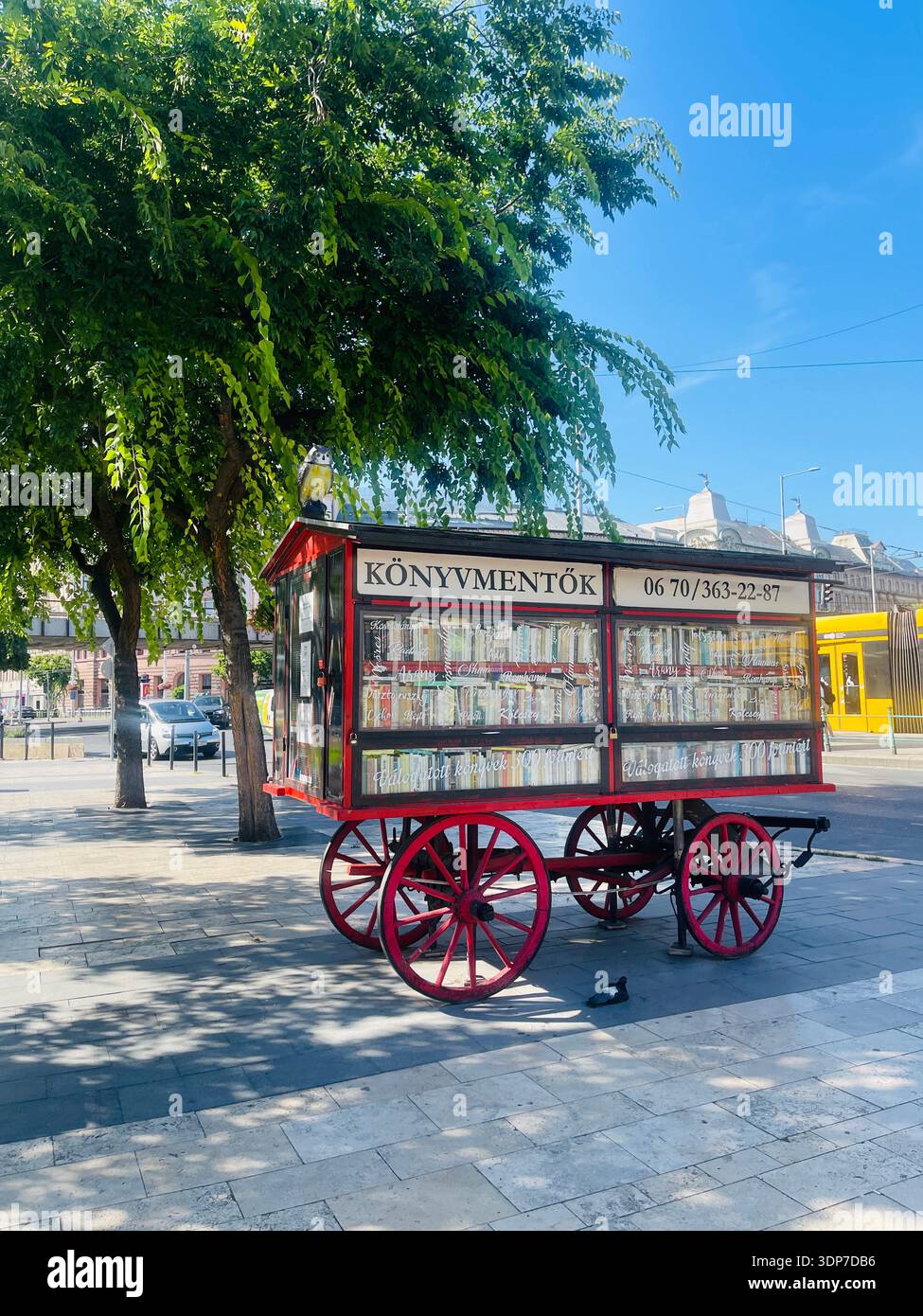 When in Budapest - Smartphone Captured Stock Image