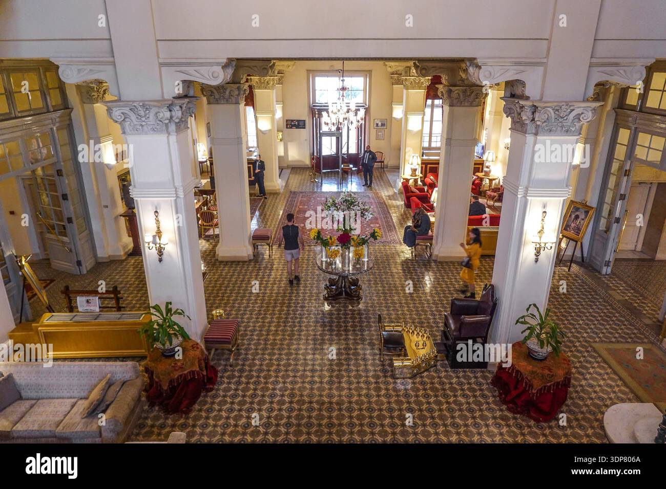 Foyer, Eingangshalle, Hotel Winter Palace, Luxor, Ägypten *** Foyer ...