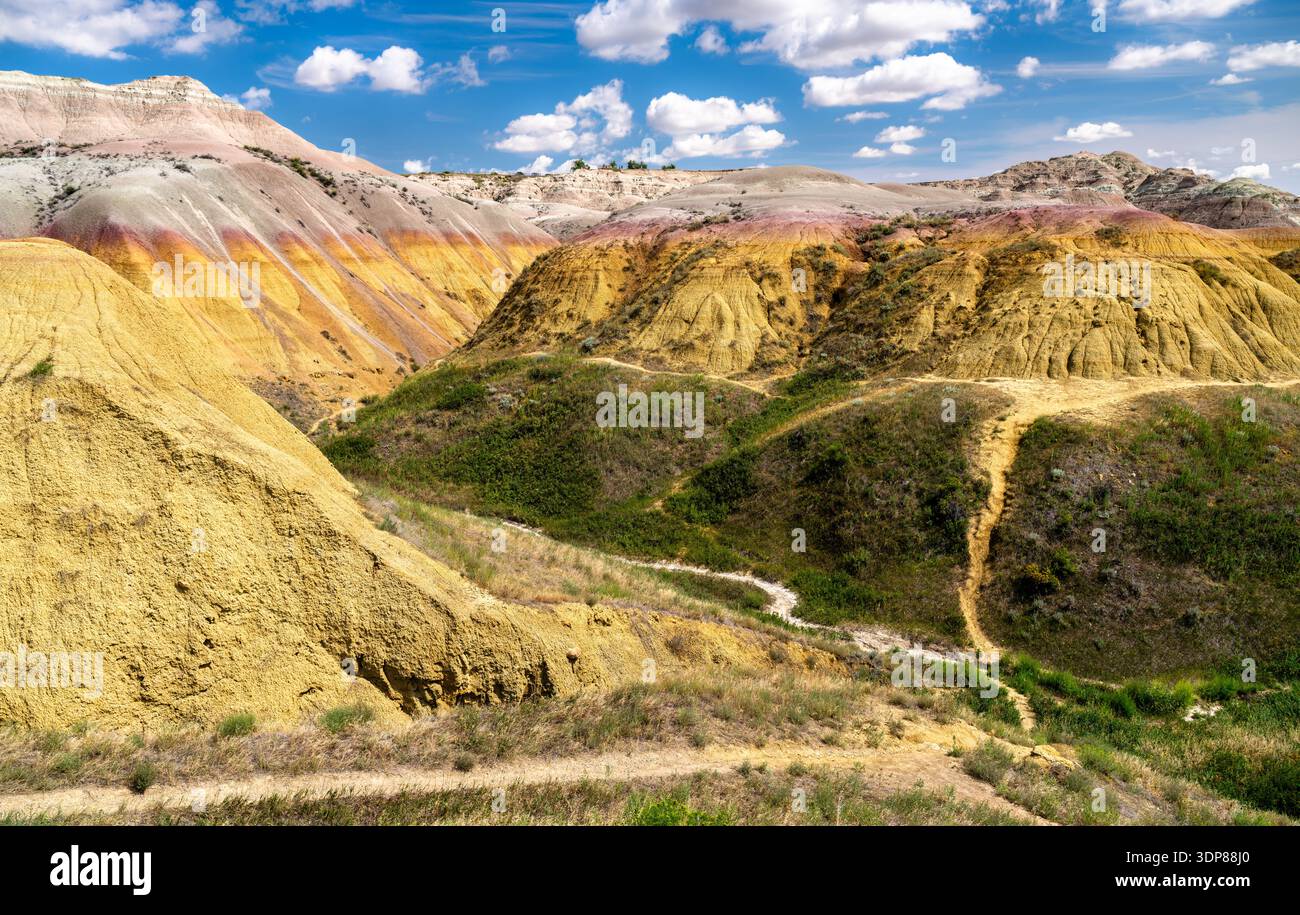 Colorful geologic formations hill hi-res stock photography and images ...