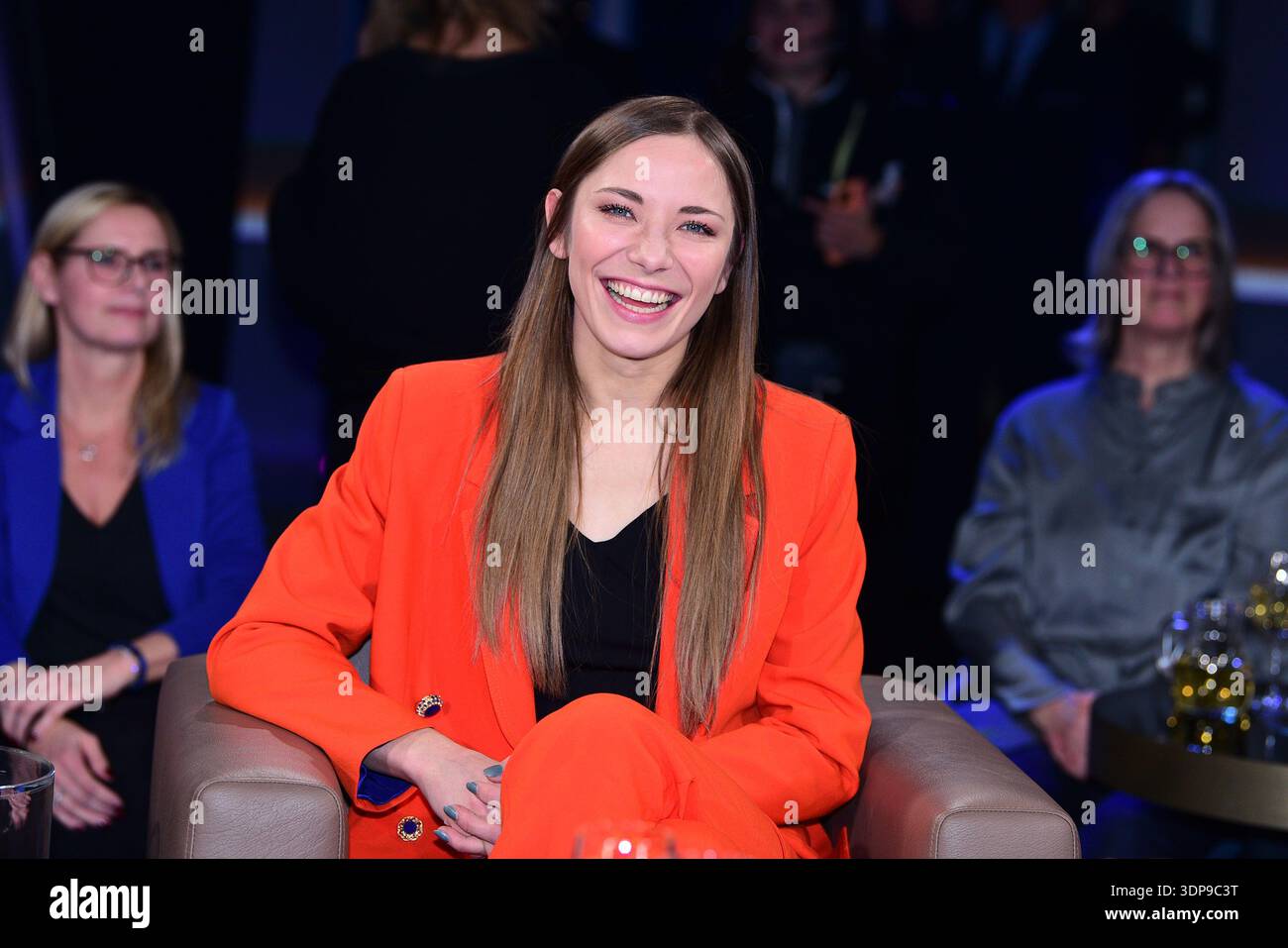 Carolin von der Groeben during the NDR Talk Show at NDR Studios on ...