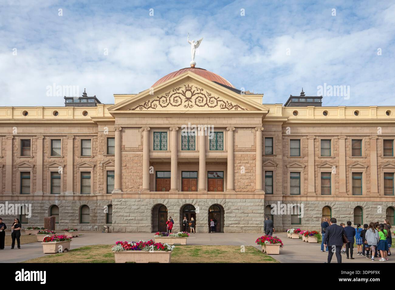Phoenix, Arizona - The Arizona State Capitol complex. This building, the former state capitol, is now a museum. Stock Photo